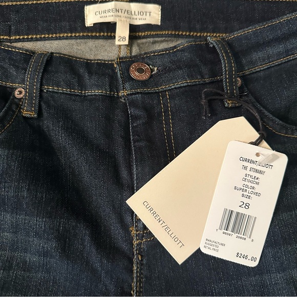 NWT CURRENT/ELLIOTT THE STOWAWAY FLARE JEAN | 28 - Picture 6 of 6